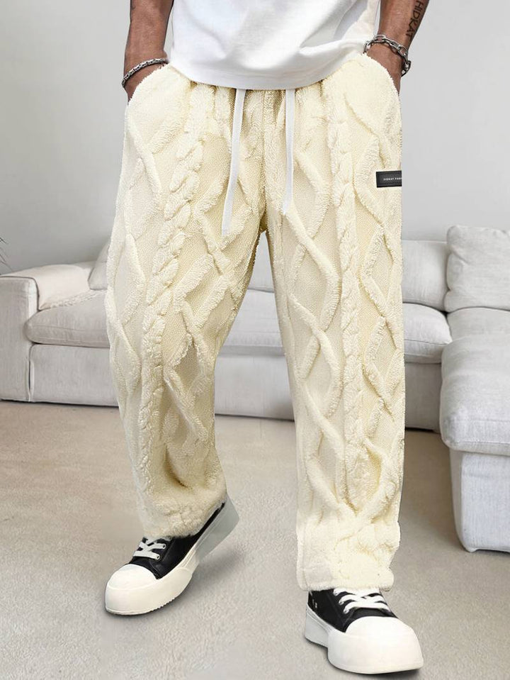 Zecharia - Hose Mit Geometrischem Muster Und Elastischem Bund