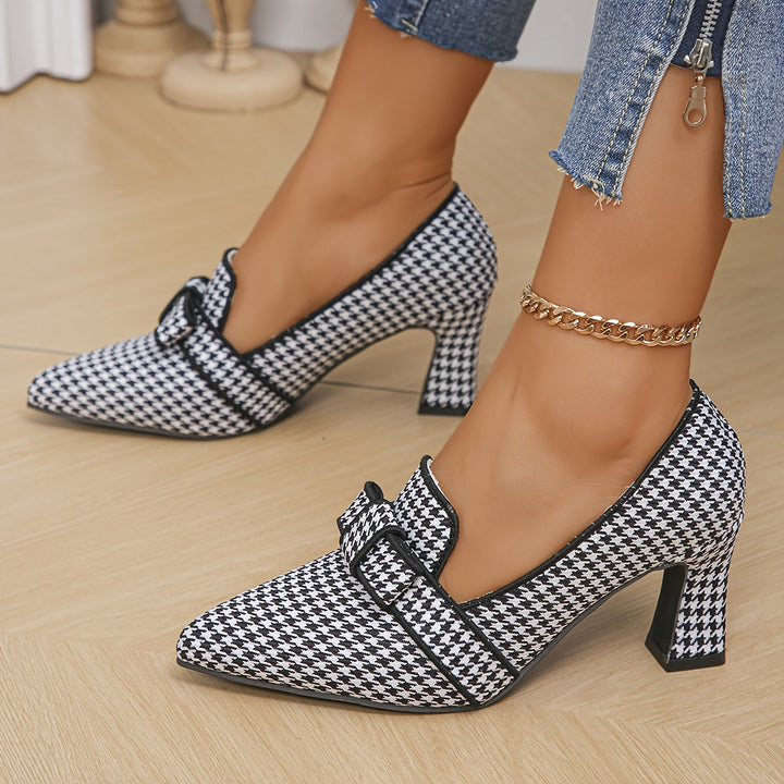 Alison - Lässige Spitze Zehen Pumps