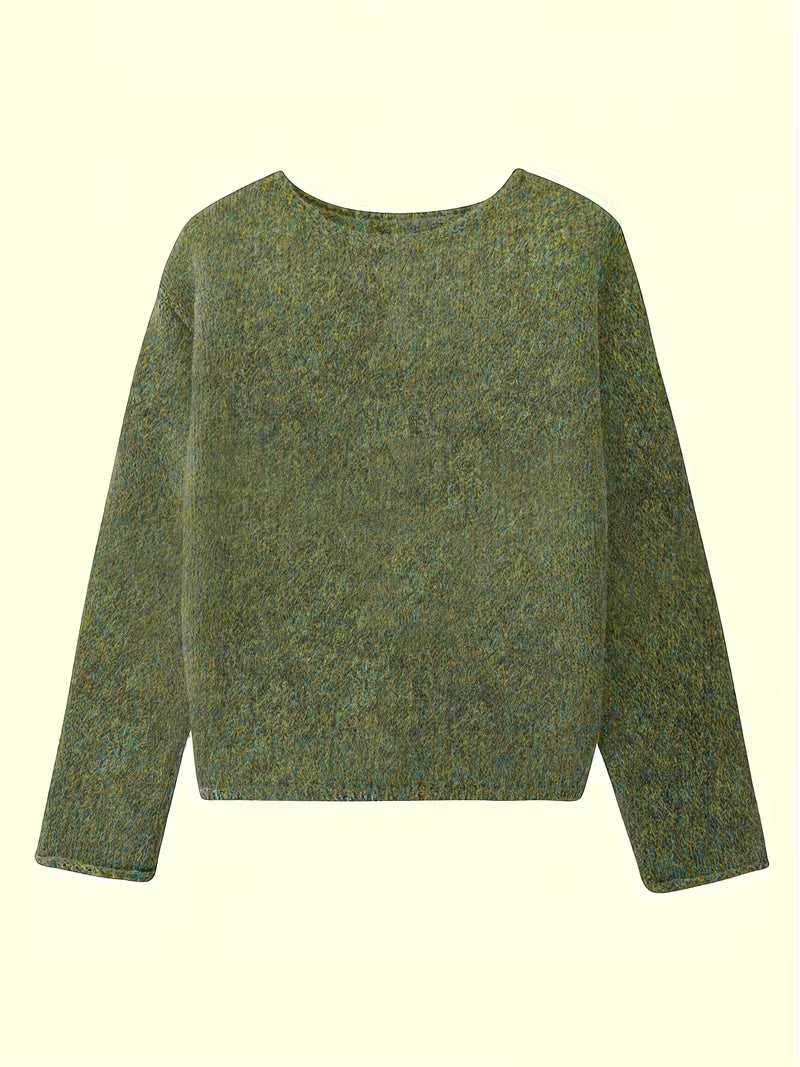 Maristela – Lässiger, Locker sitzender Pullover Mit Langen Ärmeln