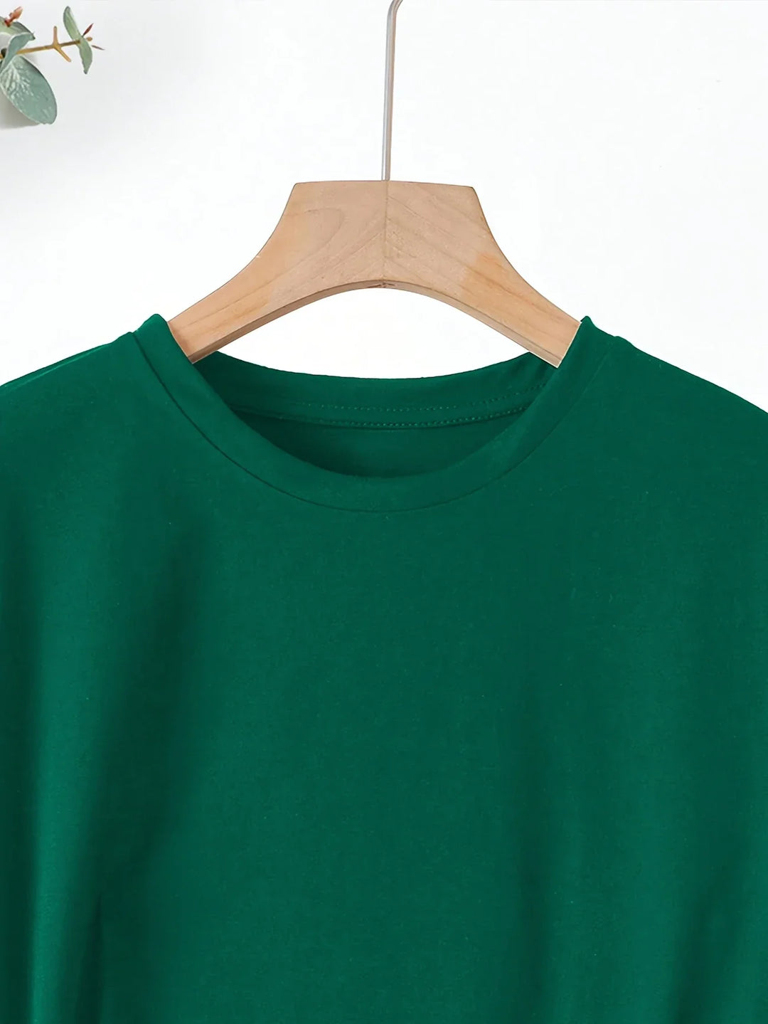 Larson – Lässiges Kurzarm T Hemd Mit Herz Drucken