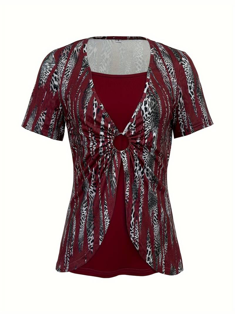 Nairy - Lässiges Bedrucktes T-shirt
