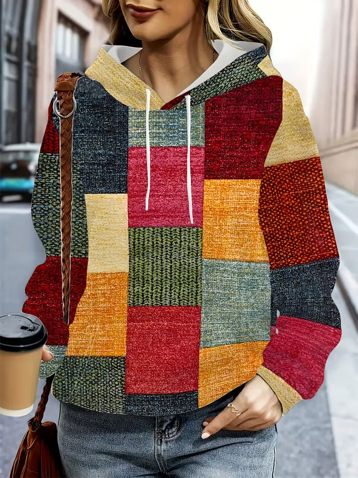 Nyara – Sweatshirt mit geometrischen Mustern