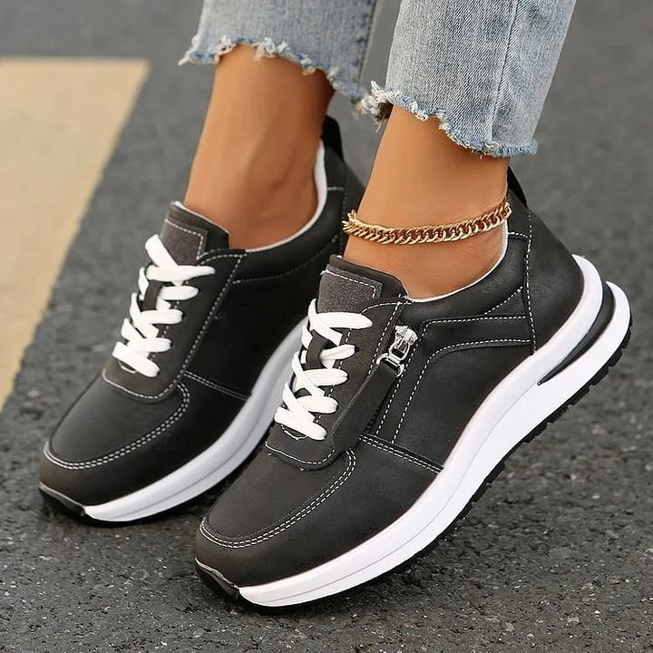 Kathren – Bequeme Schnür Turnschuh
