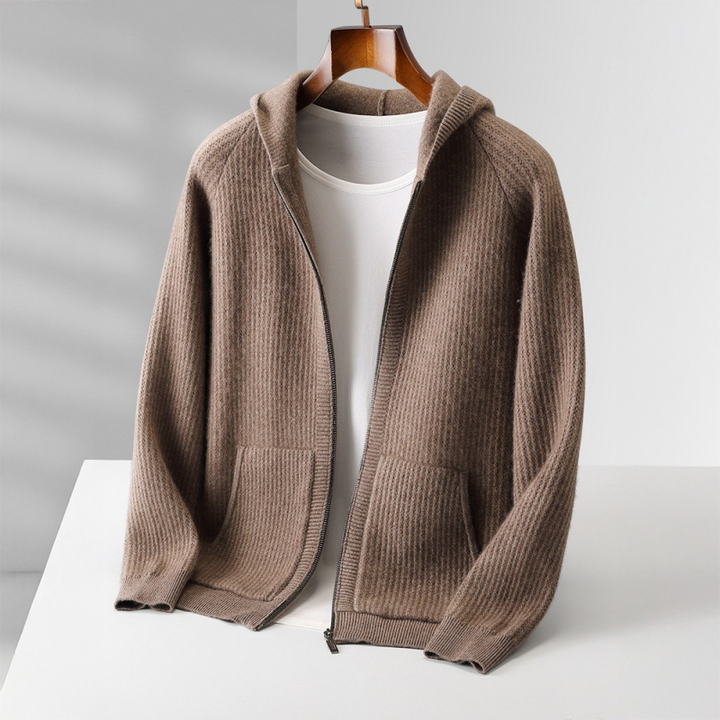 Yonel - Luxuriöser Kaschmir Kapuzenpullover