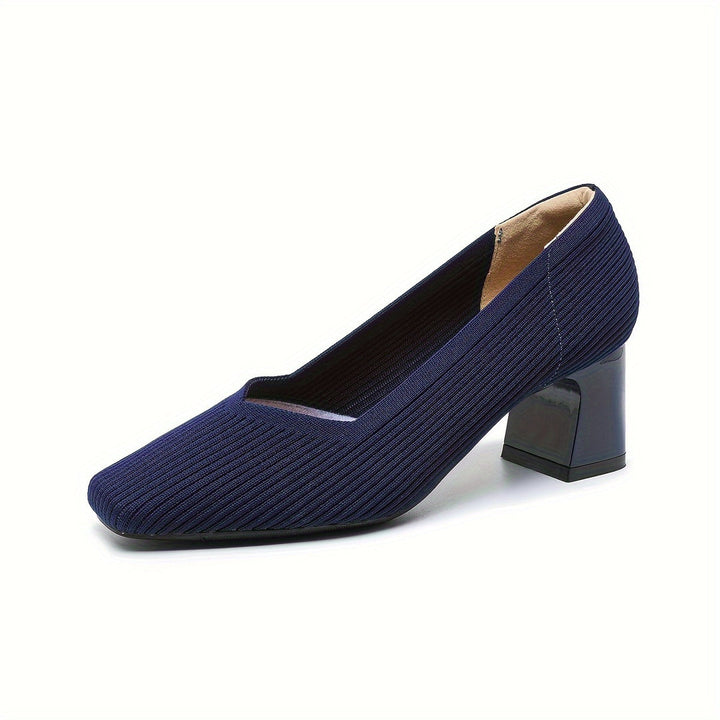Joleen – Stilvolle Pumps Mit Klobigem Absatz