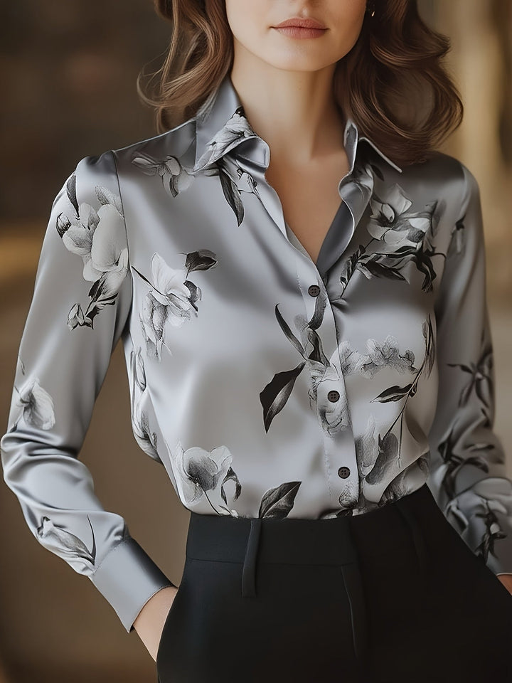 Majia – Elegantes Langarmhemd Mit Knöpfen