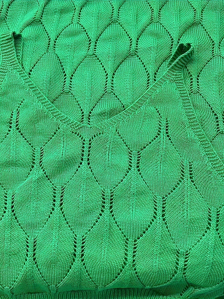 Luciana - Ärmelloses Langes Strickkleid Im Mantelstil