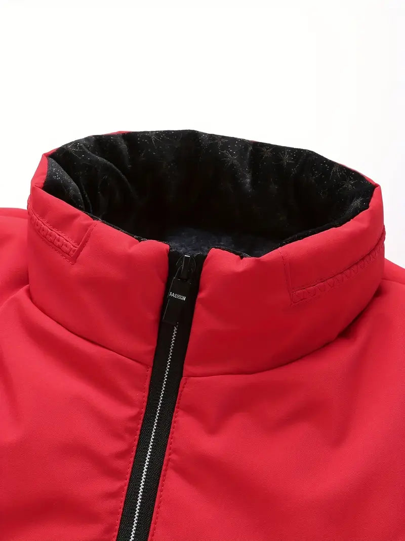 Bavuma – Lässige Polyester Jacke Mit Reißverschluss