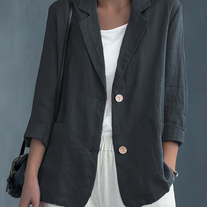 Jayde - Eleganter Baumwollblazer