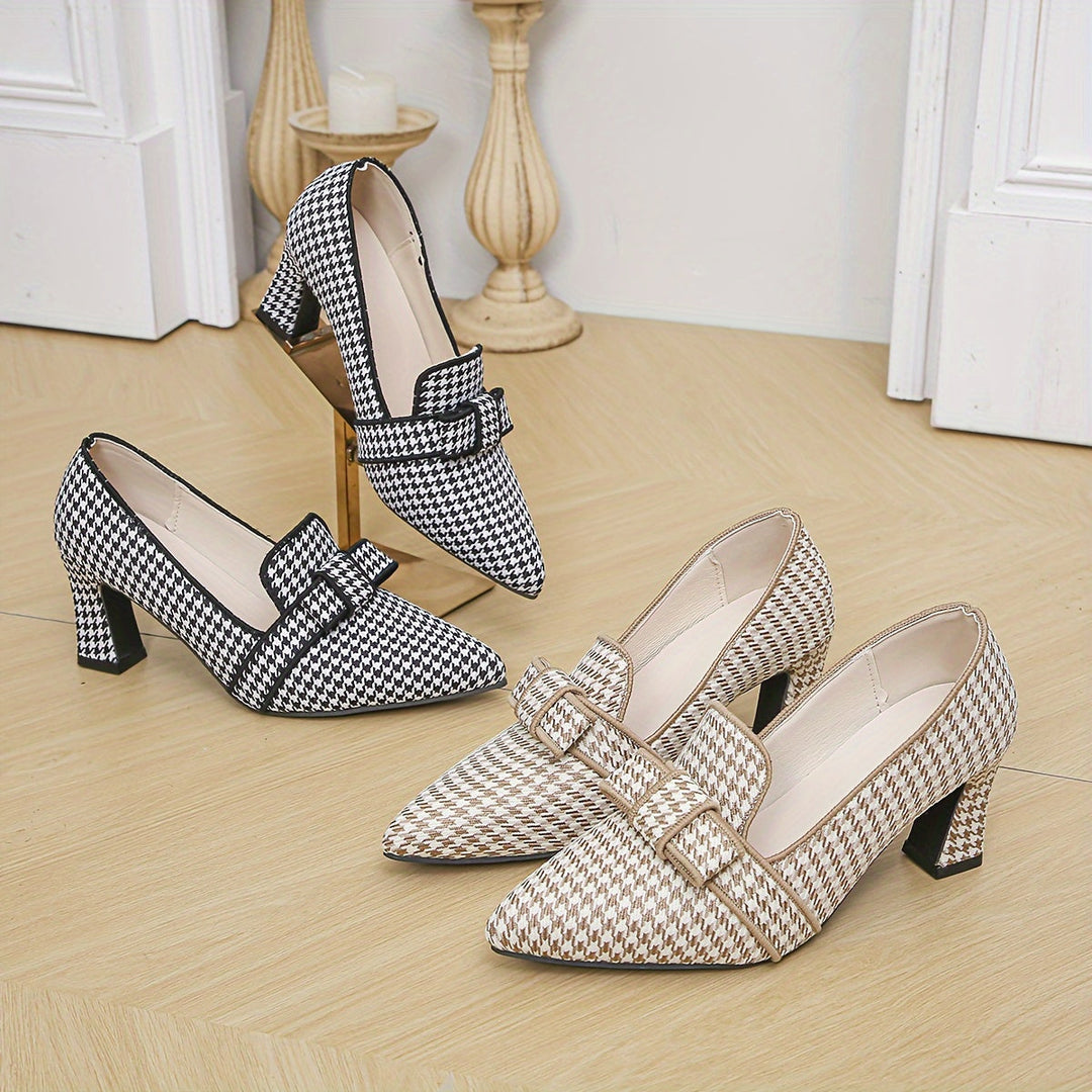 Alison - Lässige Spitze Zehen Pumps