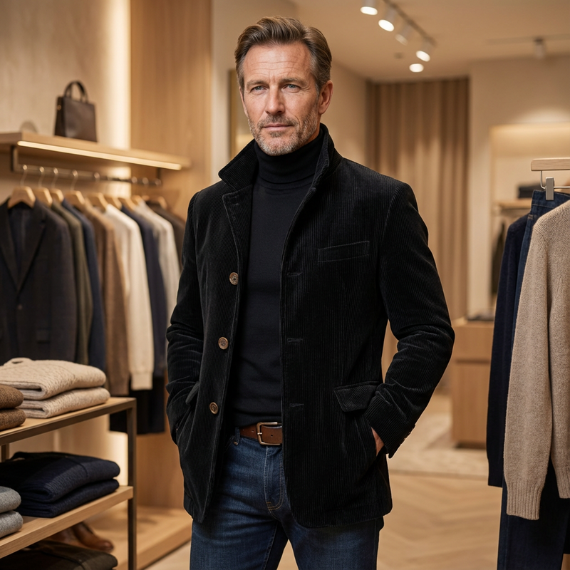 Eusebiu – Stilvolle Vintage-Jacke