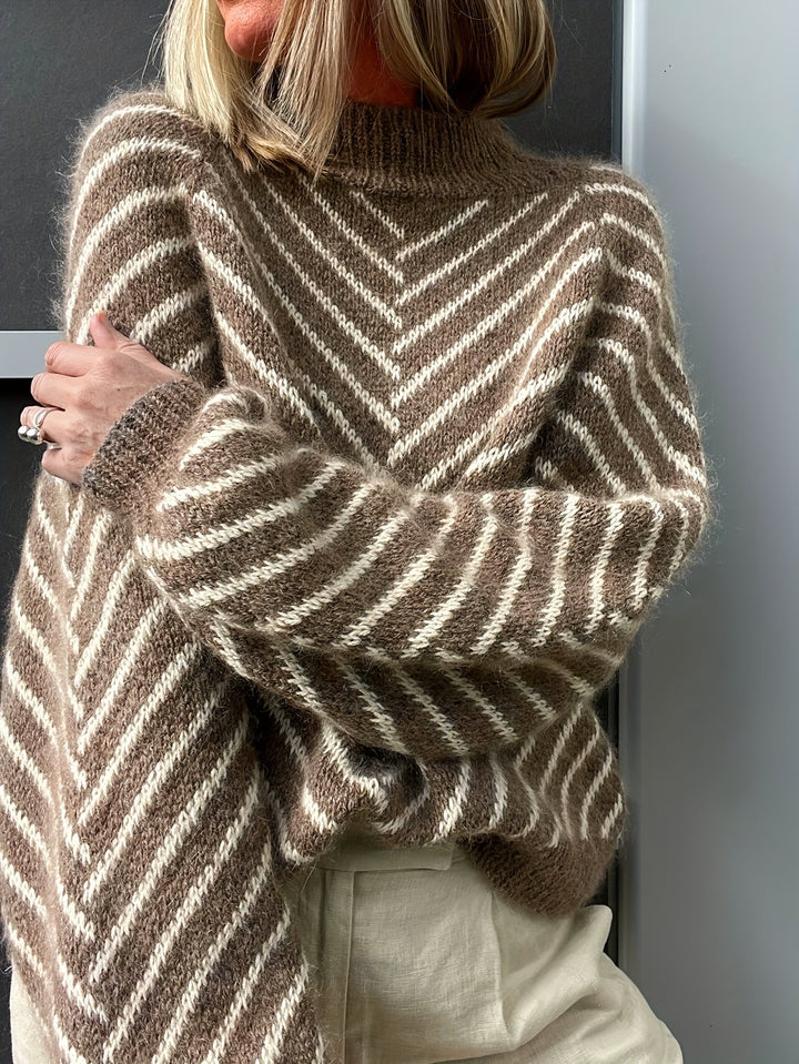 Klarysa – Lässiger Langarm Strickpullover