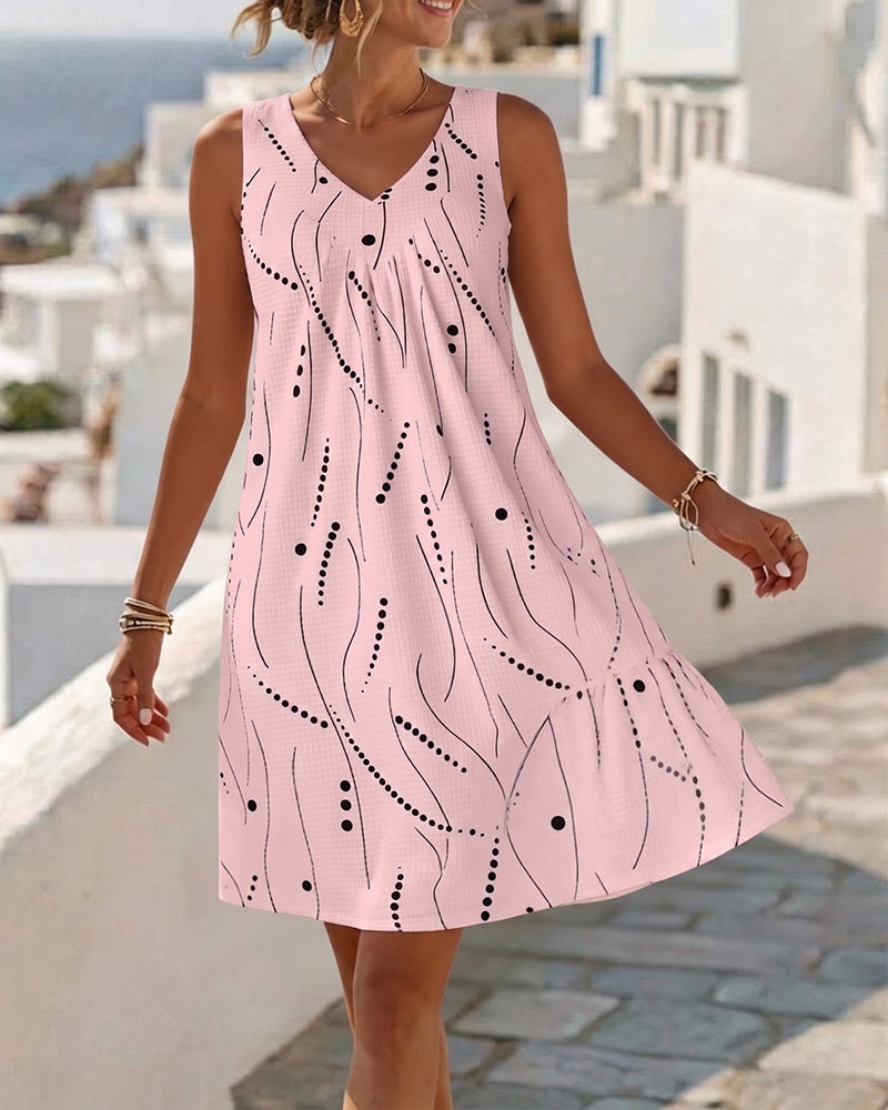 Lalesca – Ärmelloses Midikleid