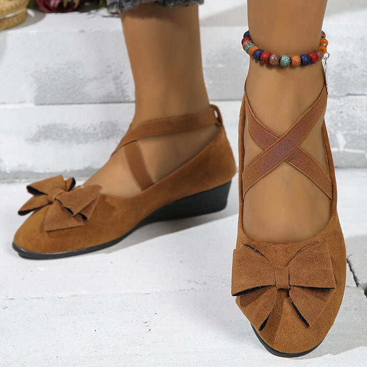 Zuzan – Elegante Rutschfeste Sandale Mit Schleife Und Riemchen