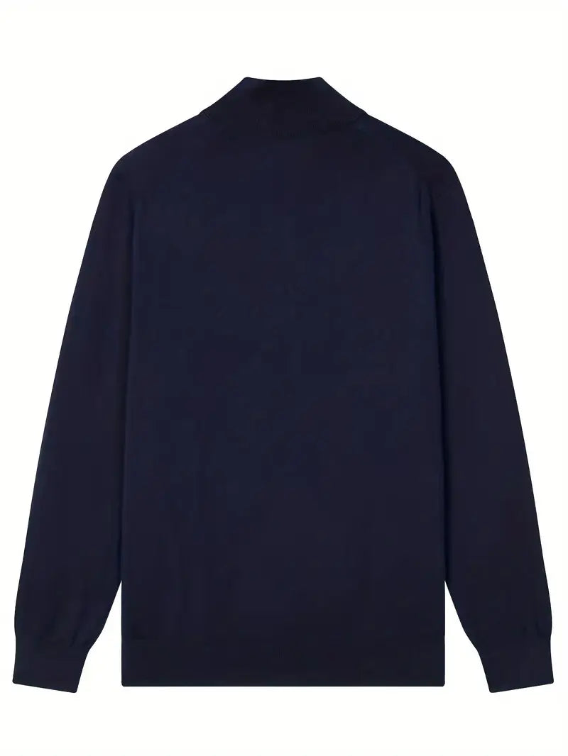 Aryan – Lässiger Strickpullover Mit Reißverschluss
