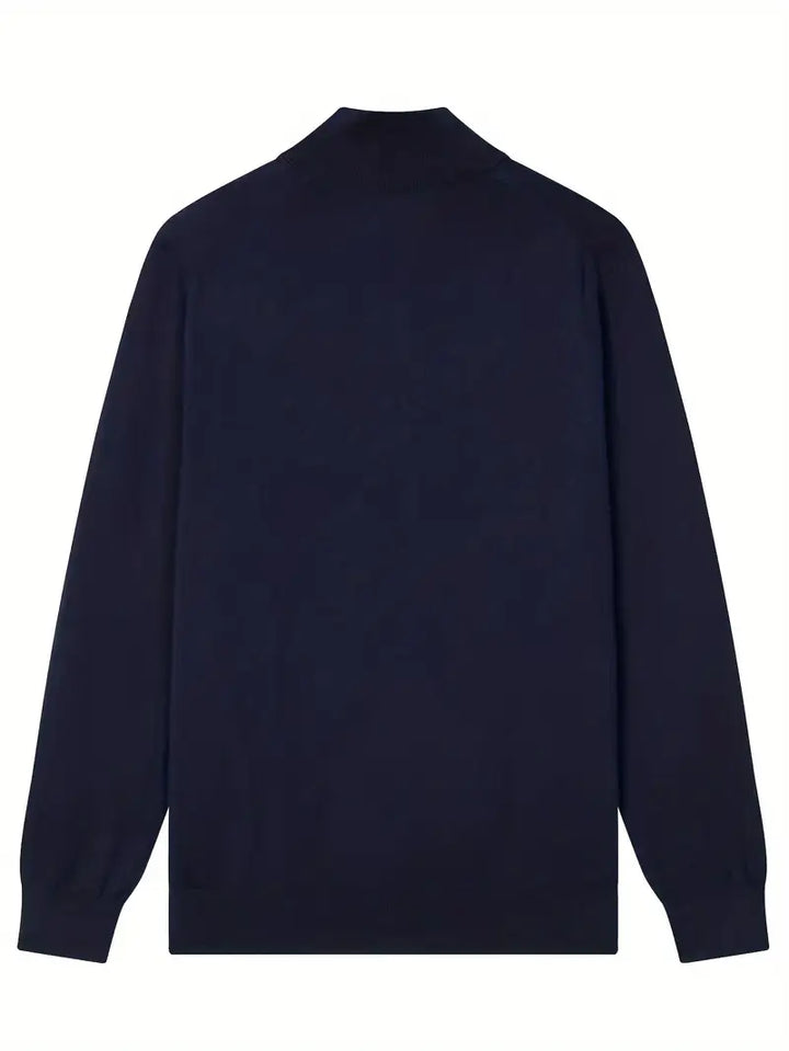 Aryan – Lässiger Strickpullover Mit Reißverschluss