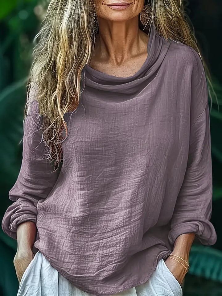 Hellen – Elegante Langarm Bluse