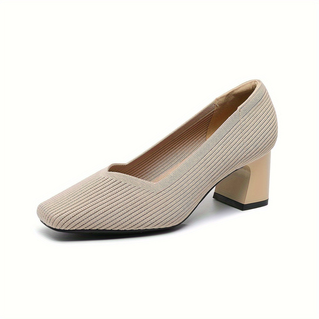 Joleen – Stilvolle Pumps Mit Klobigem Absatz