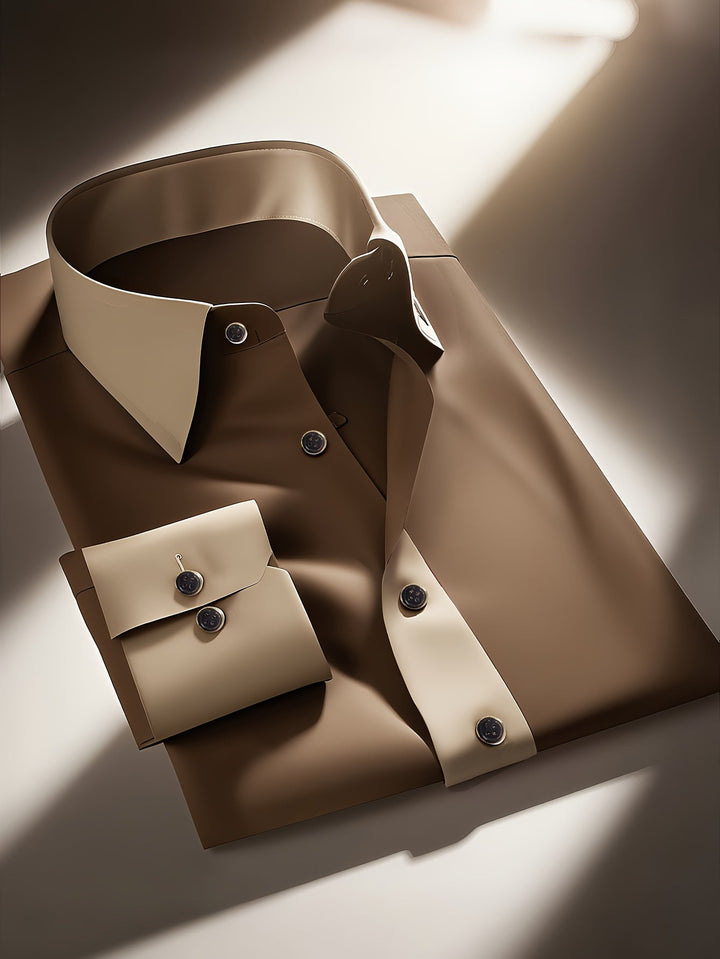 Tayib – Langärmliges Hemd Mit Knöpfen