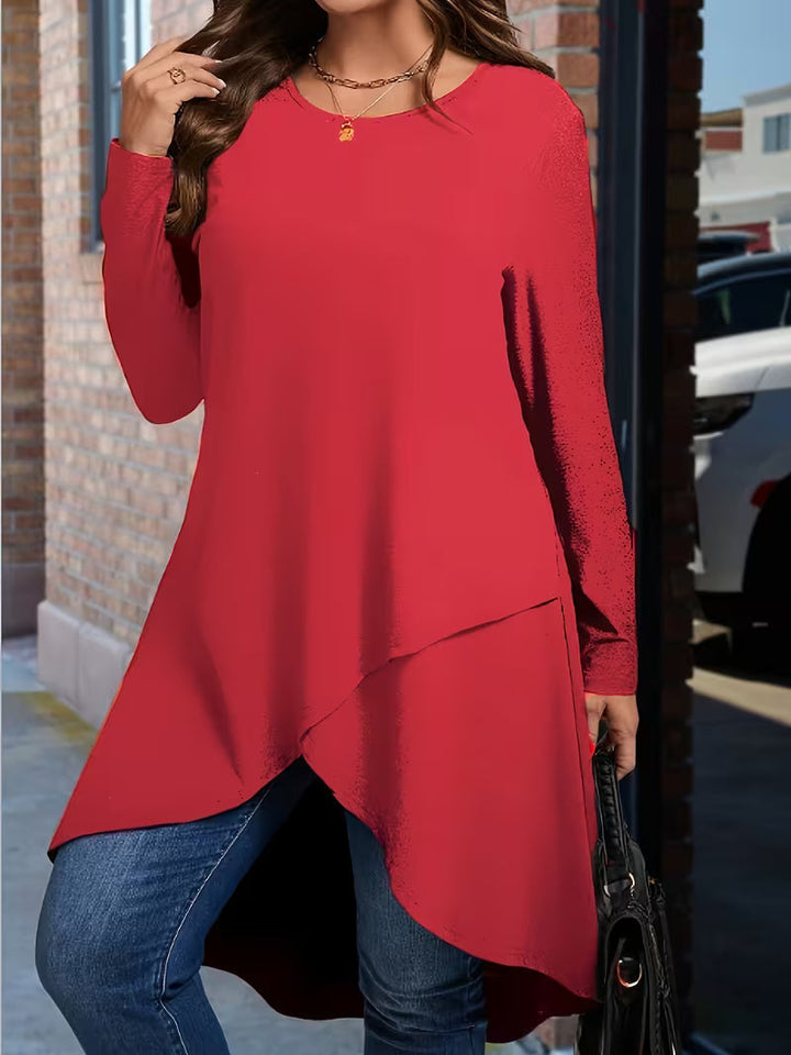 Neasa – Elegantes Langarm-T-Hemd