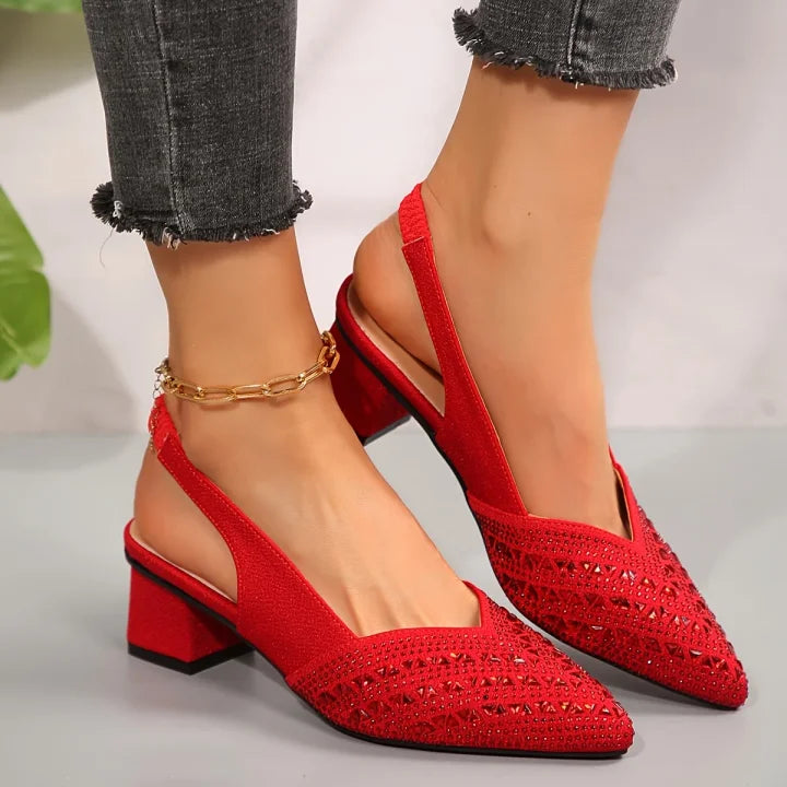 Nehama – Elegante Sandale Mit Spitzer Zehenpartie