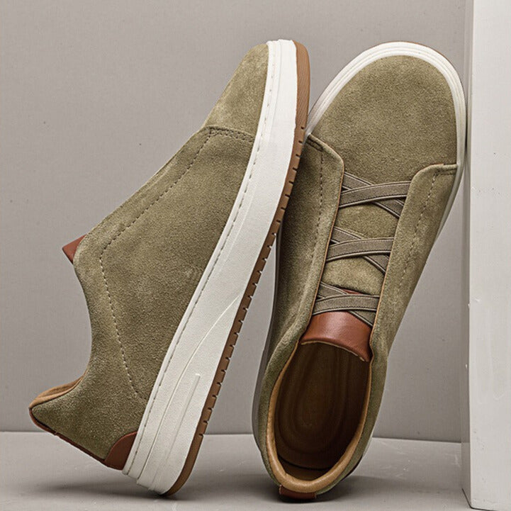 Hargrove – Lässiger Turnschuh Aus Rindsleder