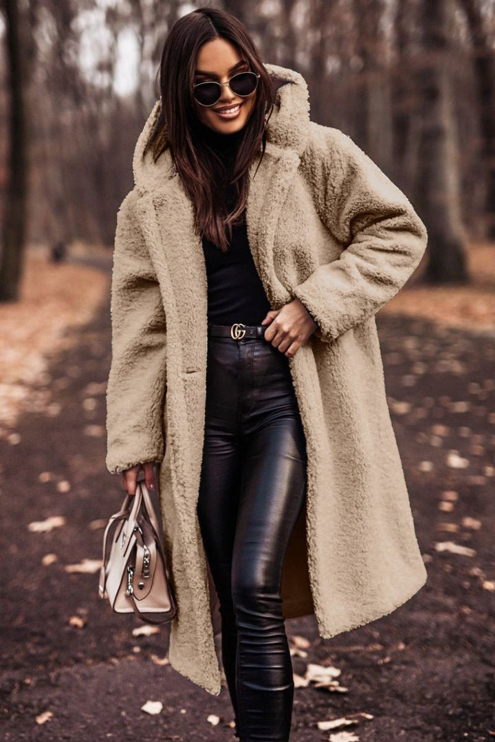 Nedda – Elegante Teddy Winterjacke
