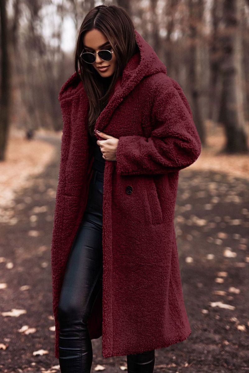 Nedda – Elegante Teddy Winterjacke
