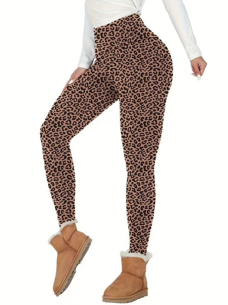 Linzay – Leggings Mit Hohem Bund Und Thermofleece-Futter