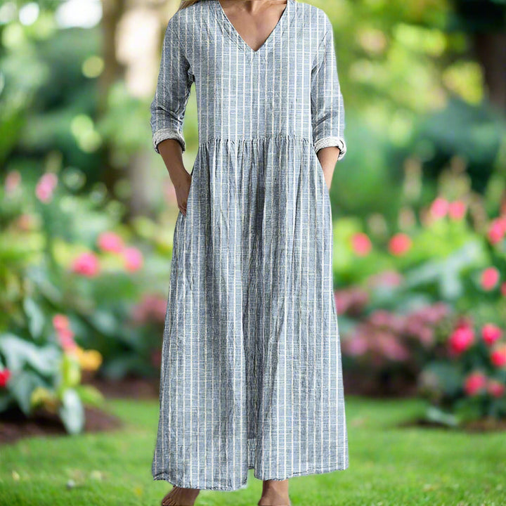 Gregoria – Lässiges Gestreiftes Kleid