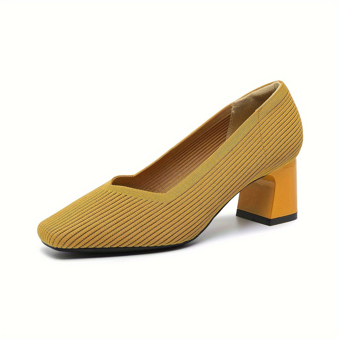 Joleen – Stilvolle Pumps Mit Klobigem Absatz
