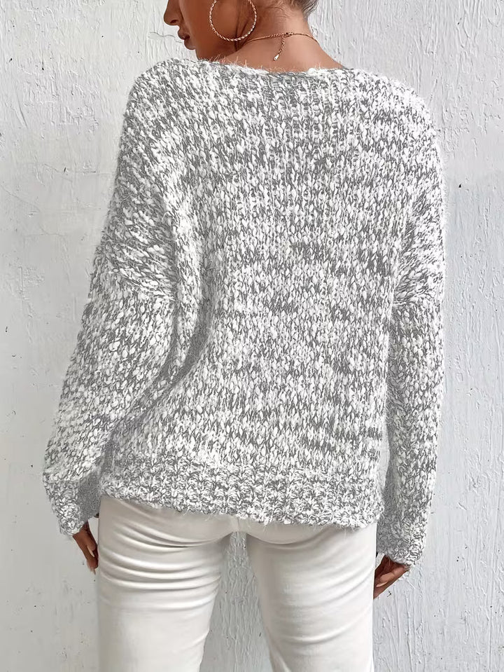Siraba – Langärmeliger Strickpullover