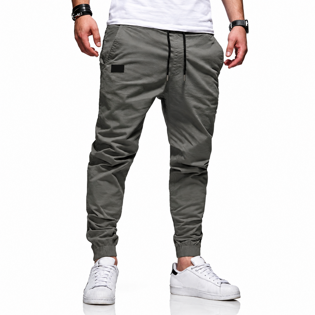 Lonan – Lässige Jogging Hose Mit Kordelzug