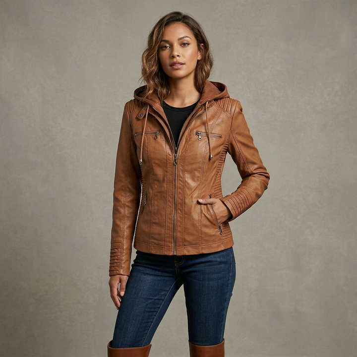 Neleena – Frühlings Jacke Mit Reißverschluss