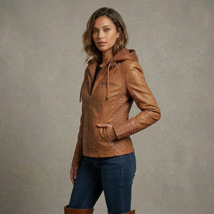 Neleena – Frühlings Jacke Mit Reißverschluss
