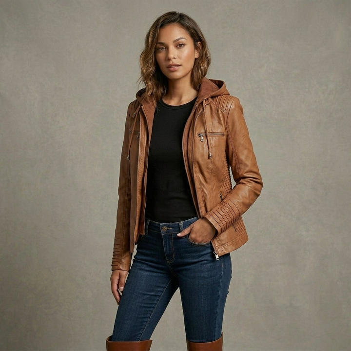 Neleena – Frühlings Jacke Mit Reißverschluss
