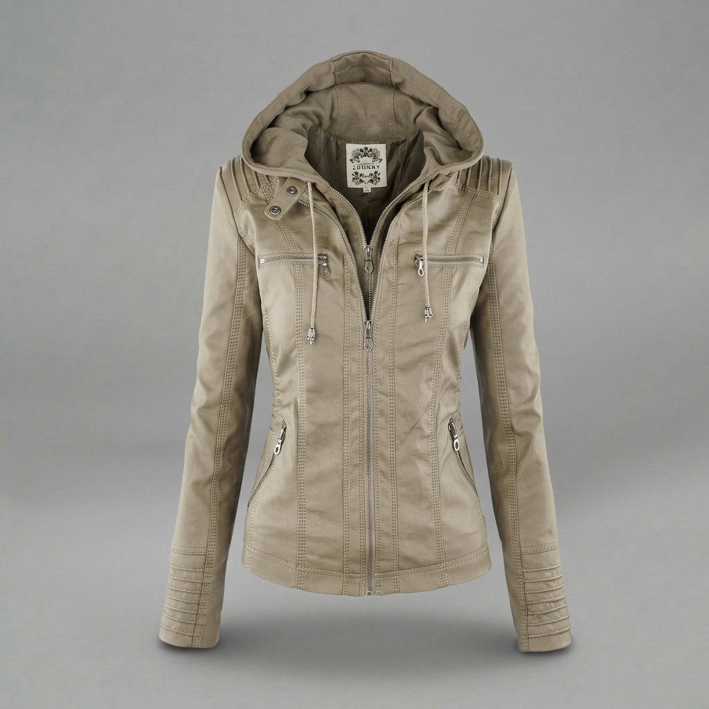 Neleena – Frühlings Jacke Mit Reißverschluss