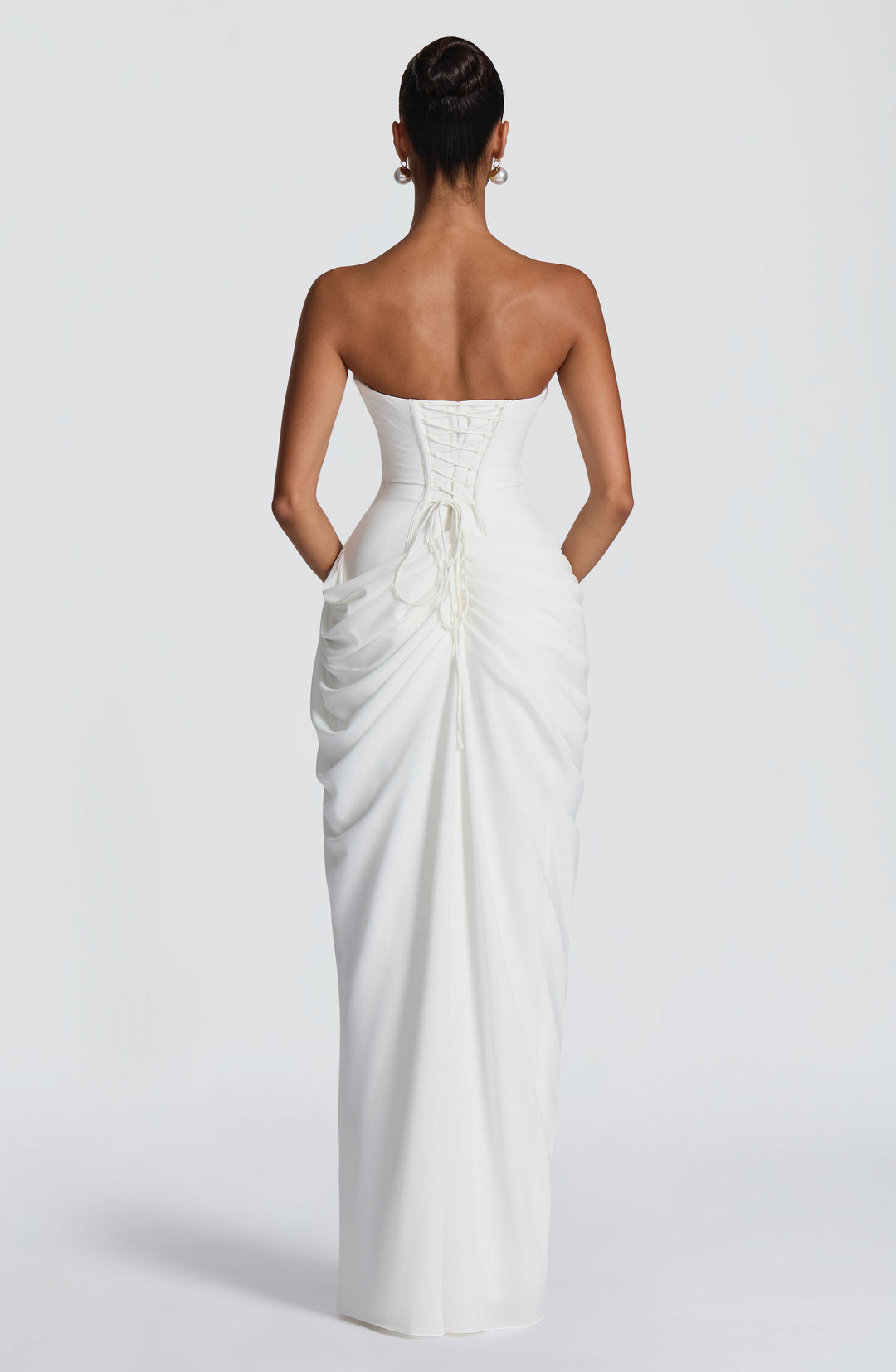 Narja – Trägerloses Maxikleid