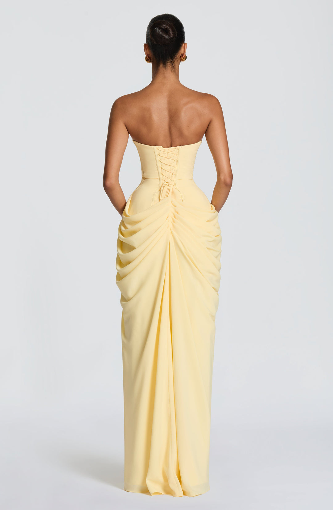 Narja – Trägerloses Maxikleid