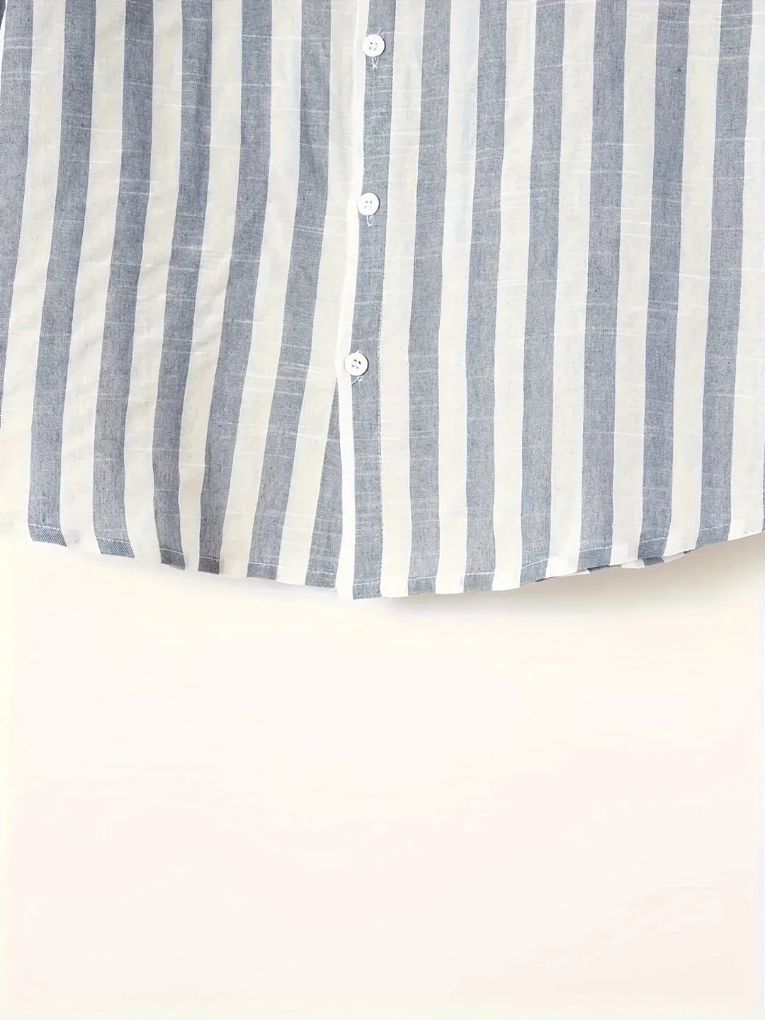 George – Stilvolles Langarm Streifen Hemd