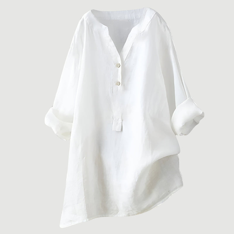 Johanne – Elegante Bluse Mit Knöpfen