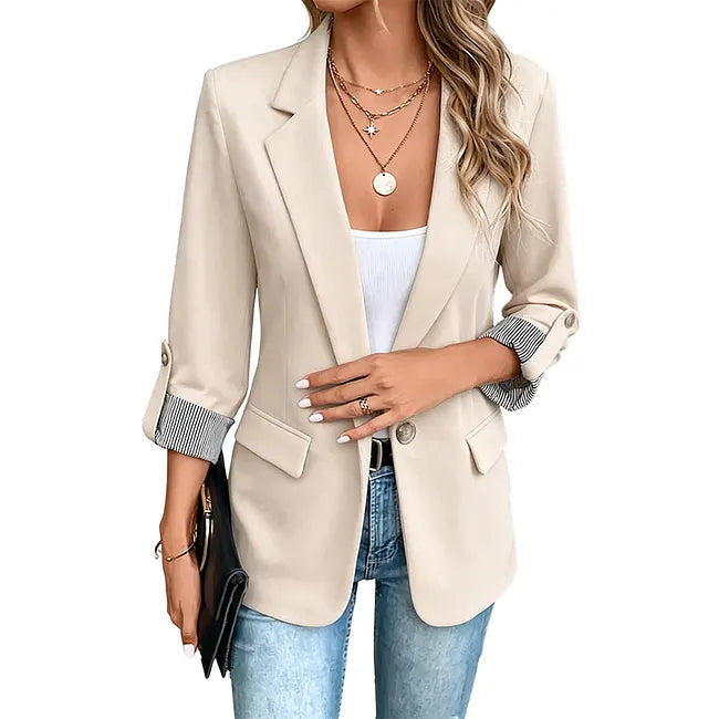 Rigieta - Lässiger Zweireiher Blazer