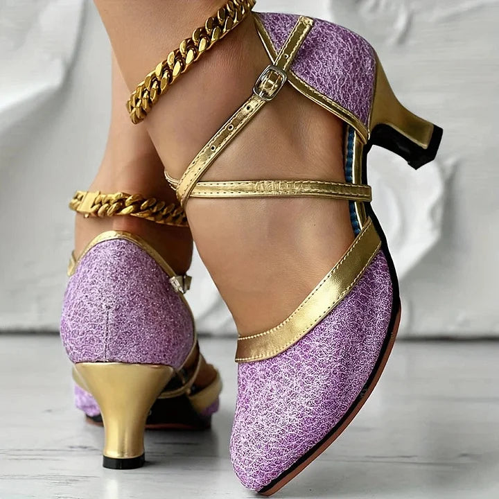Taleia - Elegante Sandale Mit Klobigem Absatz