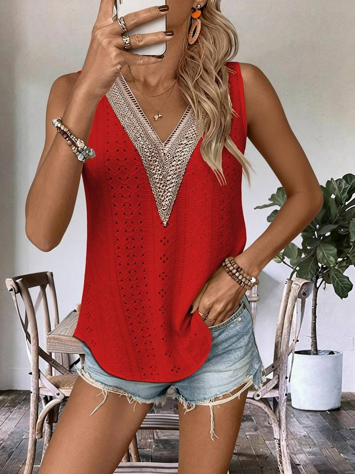 Lavinia – Lässiges, Ärmelloses Sommertop