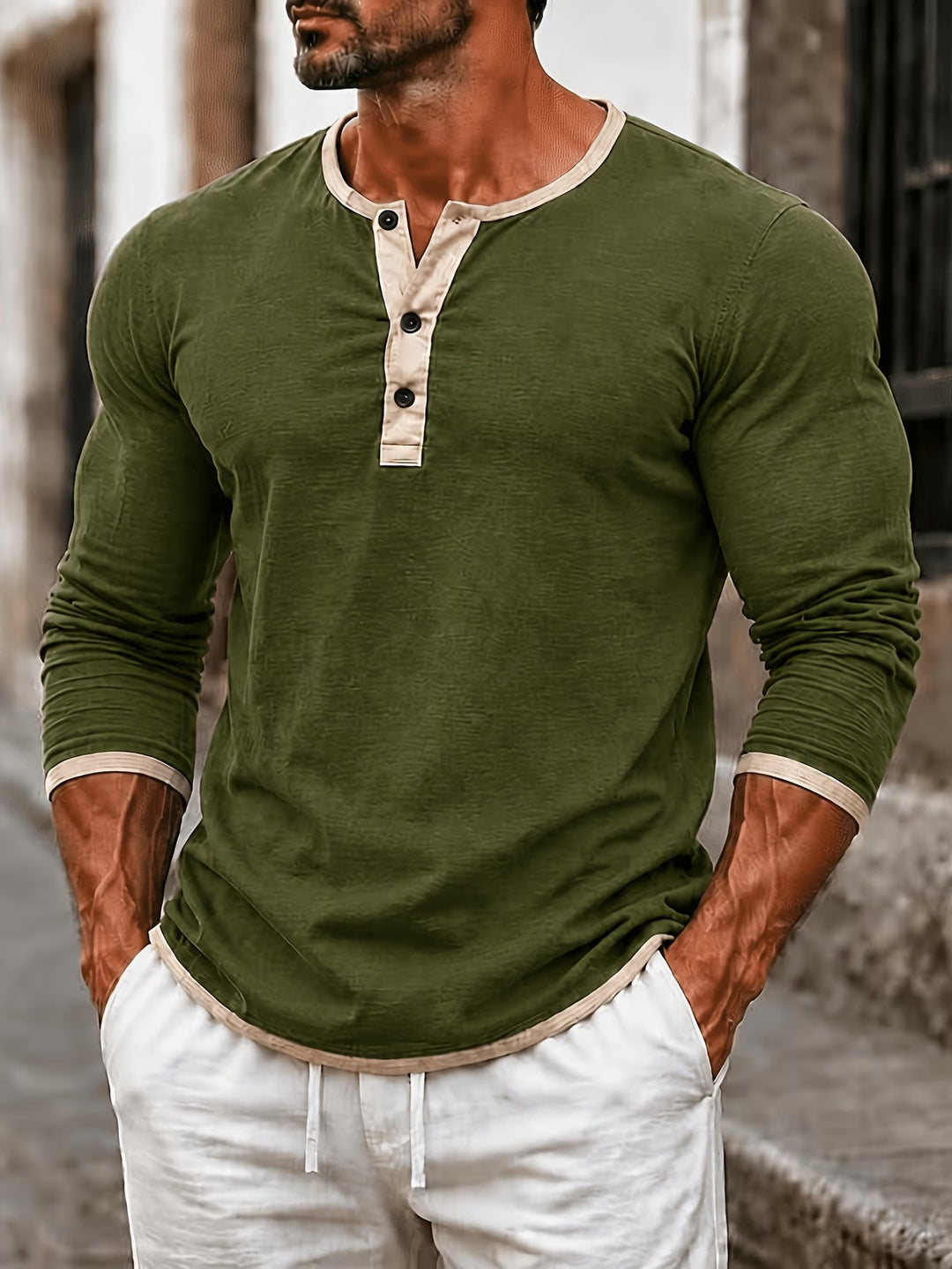 Alper – Langarm Polo Hemd