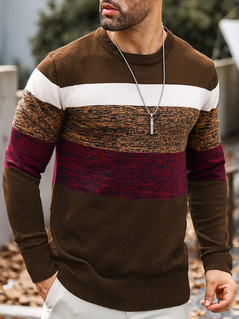 Eliseo - Langärmeliger Strickpullover