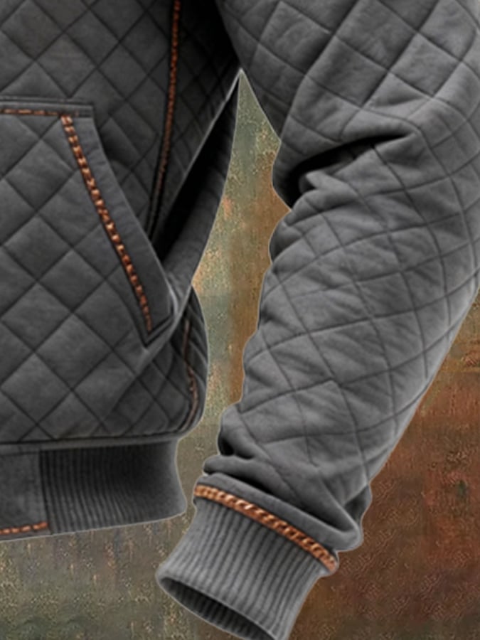 Ayrton – Lederjacke Mit Isolierung Und Reißverschluss