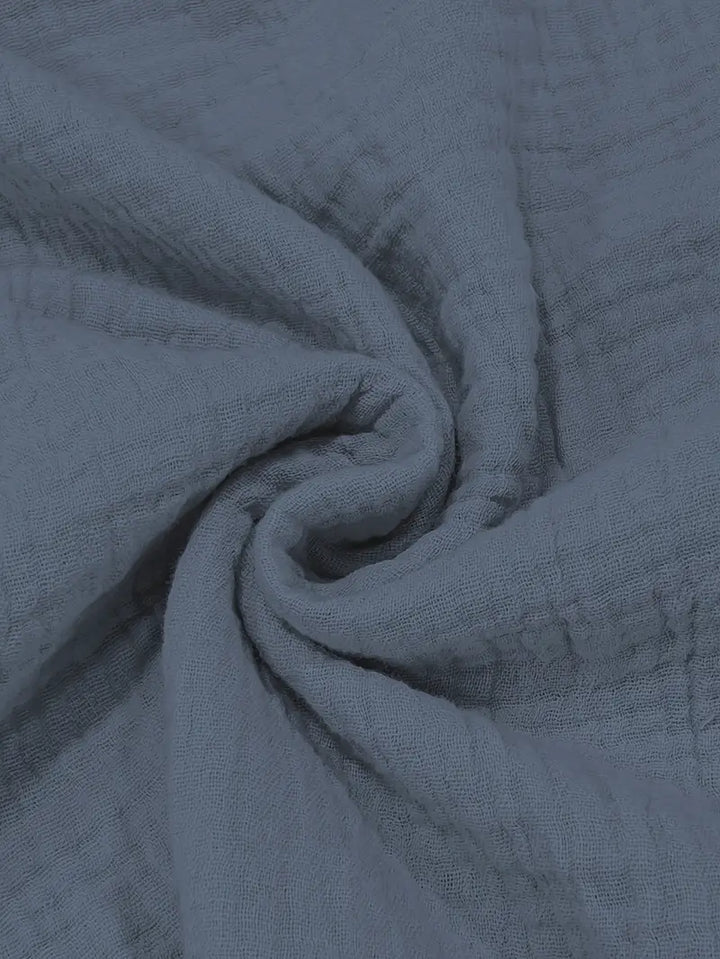 Demetrio – Bequemes Freizeit Hemd Mit Langen Ärmeln Und V-Ausschnitt