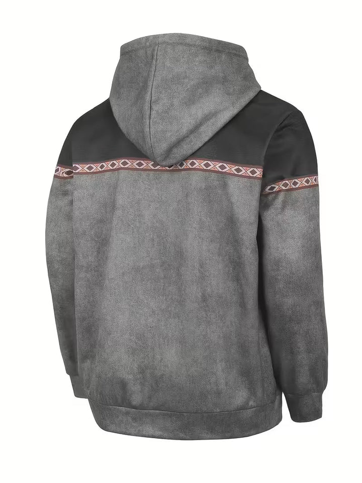 Hakan – Langärmliges Kapuzensweatshirt