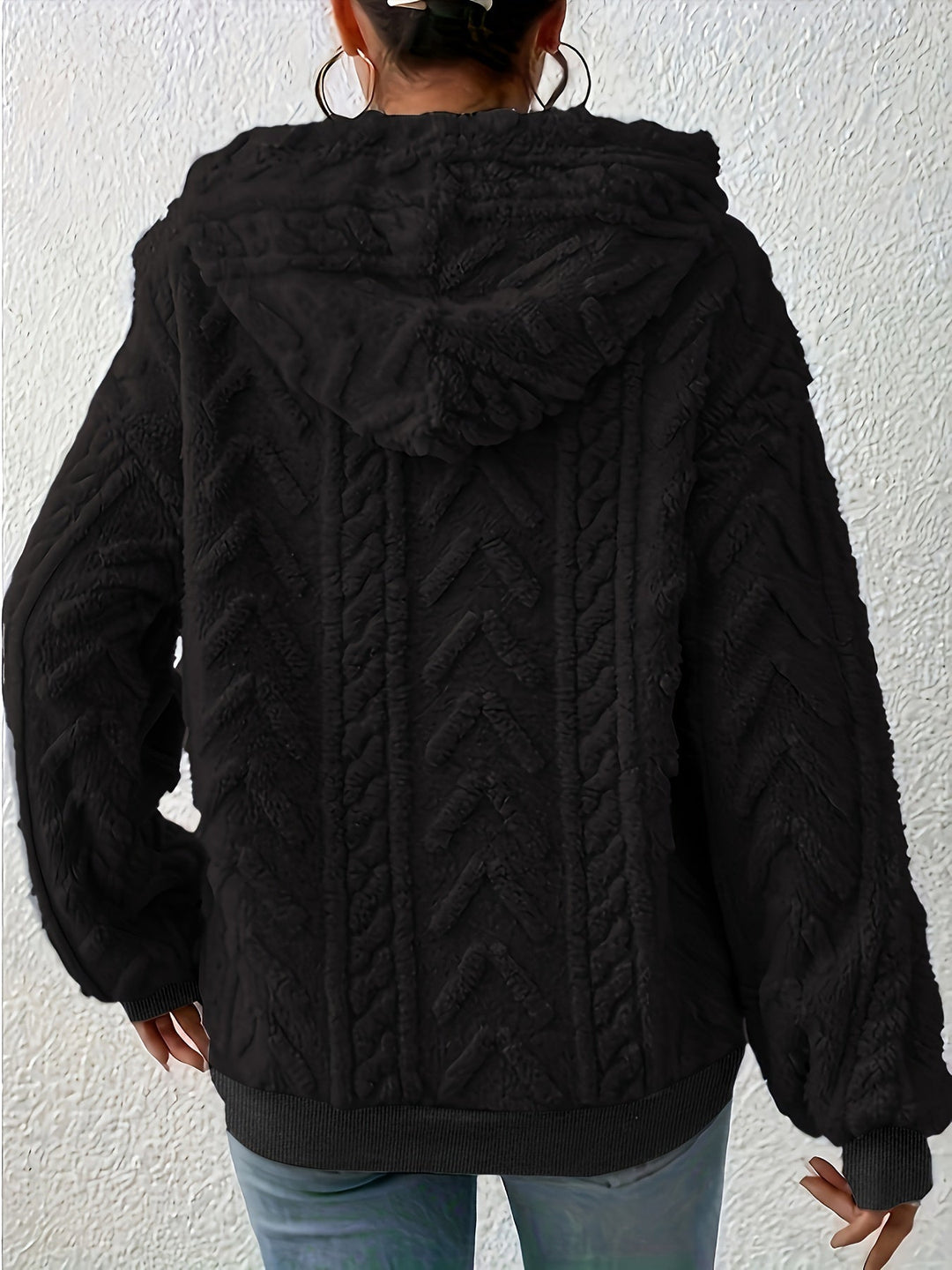 Andrine – Langärmelige Kapuzenjacke
